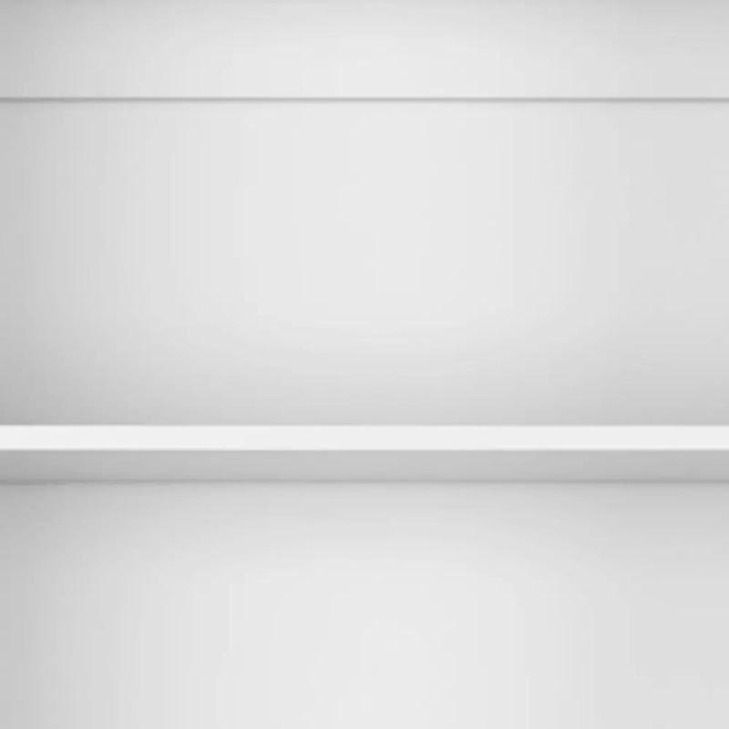 Set of Two White Wood Five Tier Modular Bookcase with Two Doors Homeroots Office