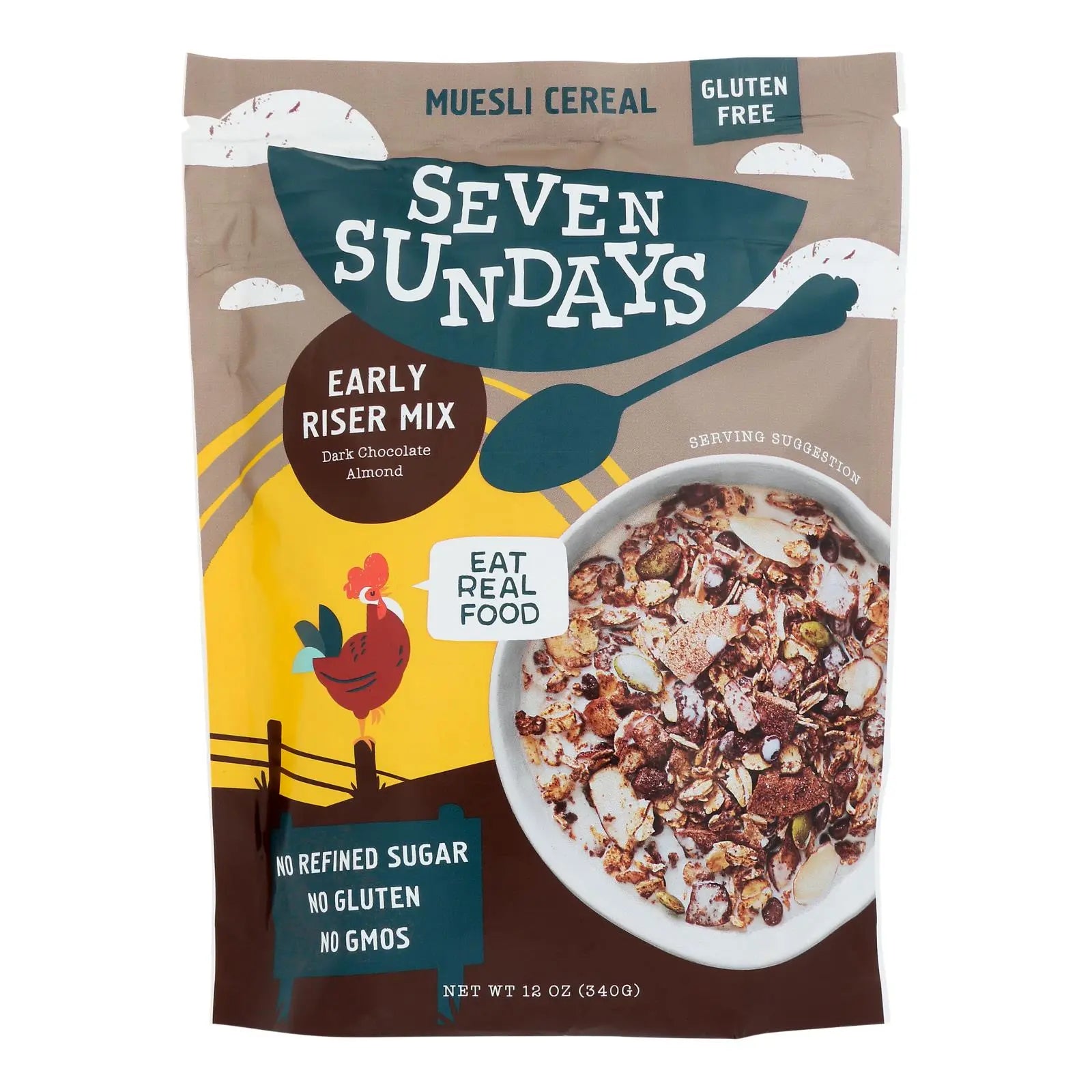 Seven Sundays Muesli - Cocoa Coconut - Case Of 6 - 12 Oz. - GreatEagleInc