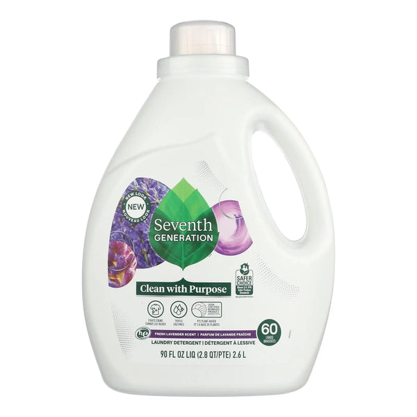 Seventh Generation - Liquid Laundry Lavender - Case Of 4-90 Fz Seventh Generation