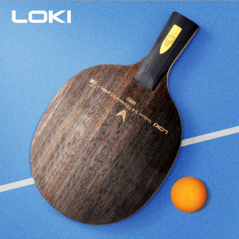LOKI V9 Ping Pong Blade 9 Ply Wood Carbon Violent-9 OFF+ Professional Table Tennis Racket Blade With High Speed Good…