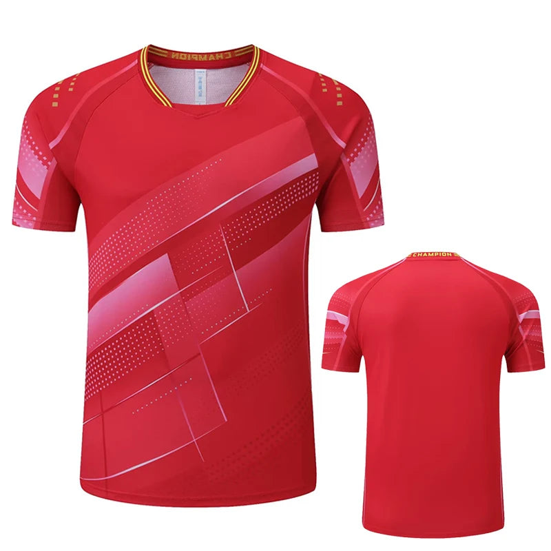 2023 Championship China Team table tennis shirts shorts Men Women Children ping pong t shirt Table tennis clothes soccer jerseys