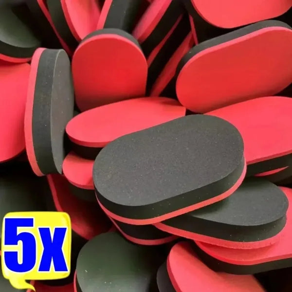 Professional 1/3/5Pcs Red Table Tennis Racket Cleaner Brush – Sponge Rubber Eraser for Ping Pong & Tennis, High-Quality…