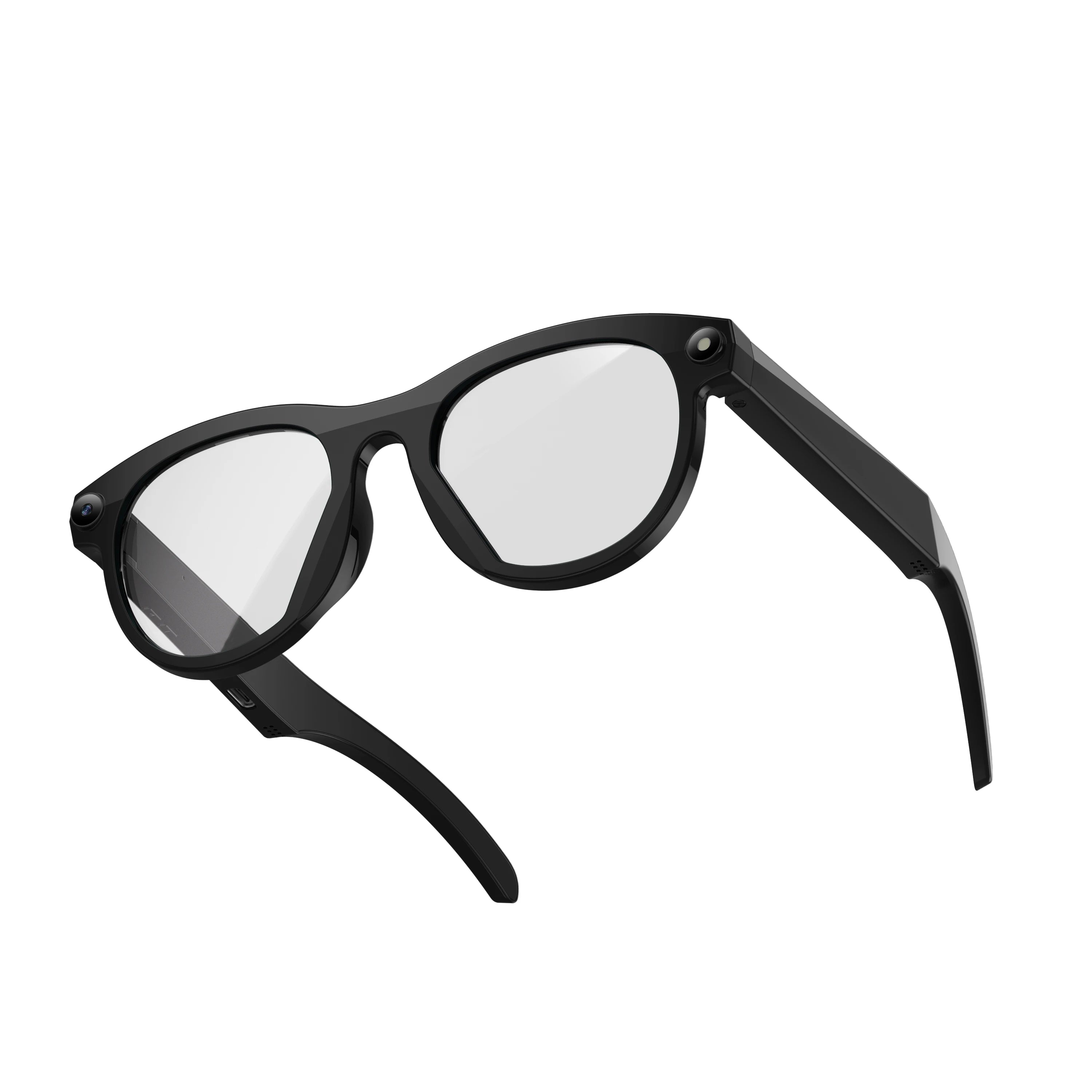 2025 AI Smart Glasses New Interaction With Camera Photo Video Record Translation Music Smart Sunglasses Bluetooth Call Headphone Transparency Glasses