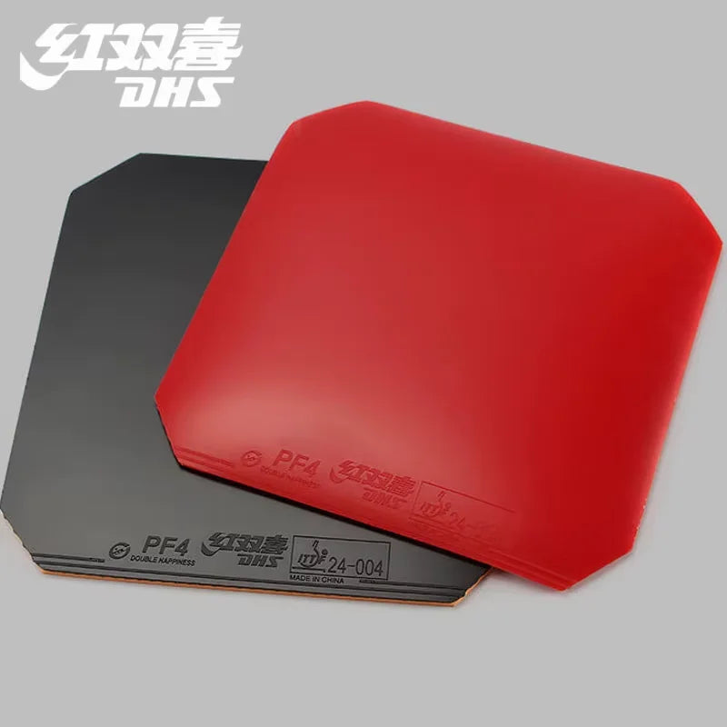 Original DHS PF4-50 Table Tennis Rubber (Hurricane 3-50 No.50 High Elastic Red Sponge) DHS PF4 -50 Ping Pong Sponge -…