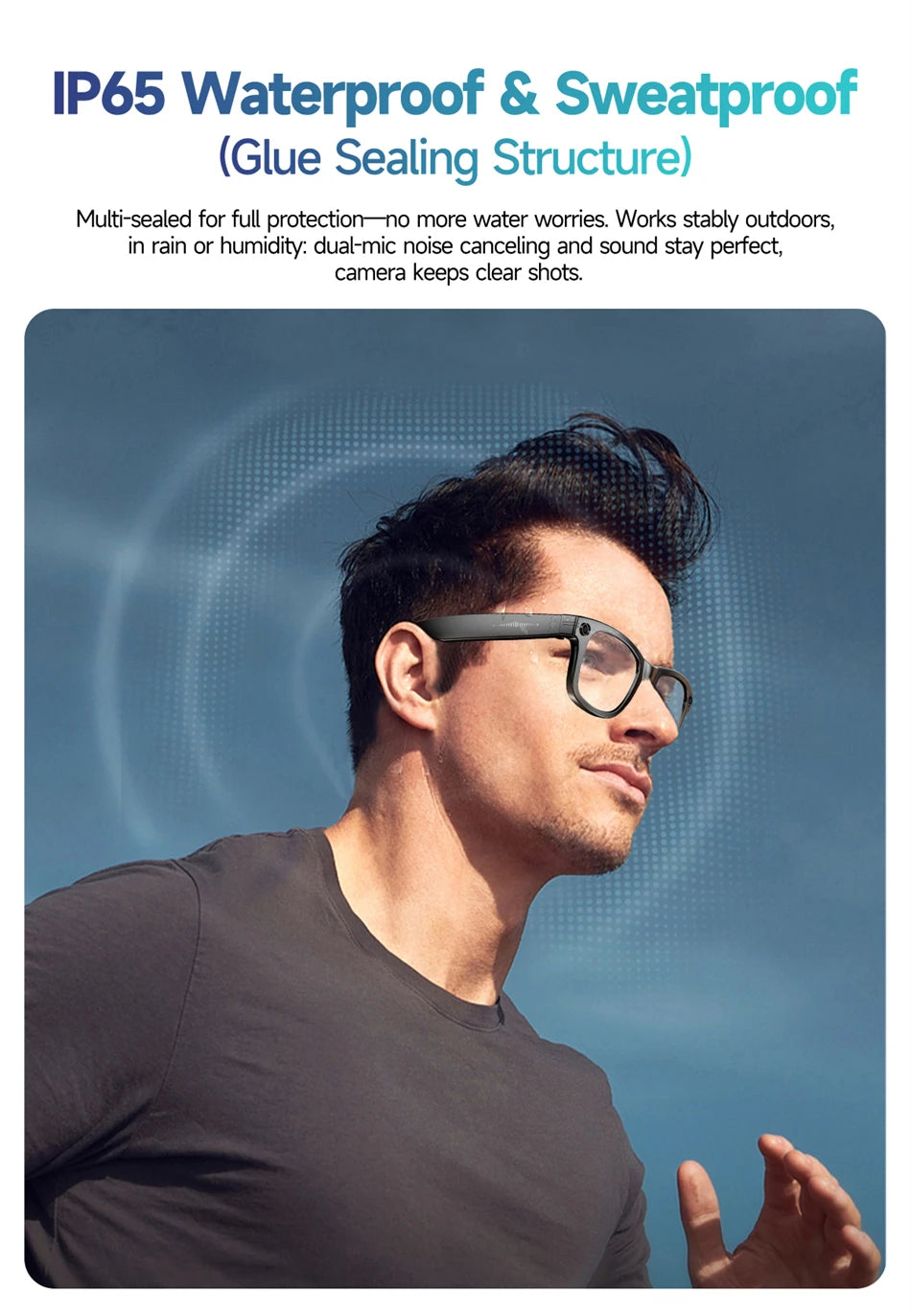 2025 New Upgrade Smart Glasses With Camera Video Recording AI Photo Recognition Bluetooth Call Translation Voice Sunglasses Men