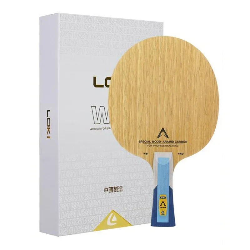 LOKI W81 Pro Series Table Tennis Blade Inner Outer Professional Ping Pong Blade 5 Wood 2 Fiber Pingpong Base Board for…