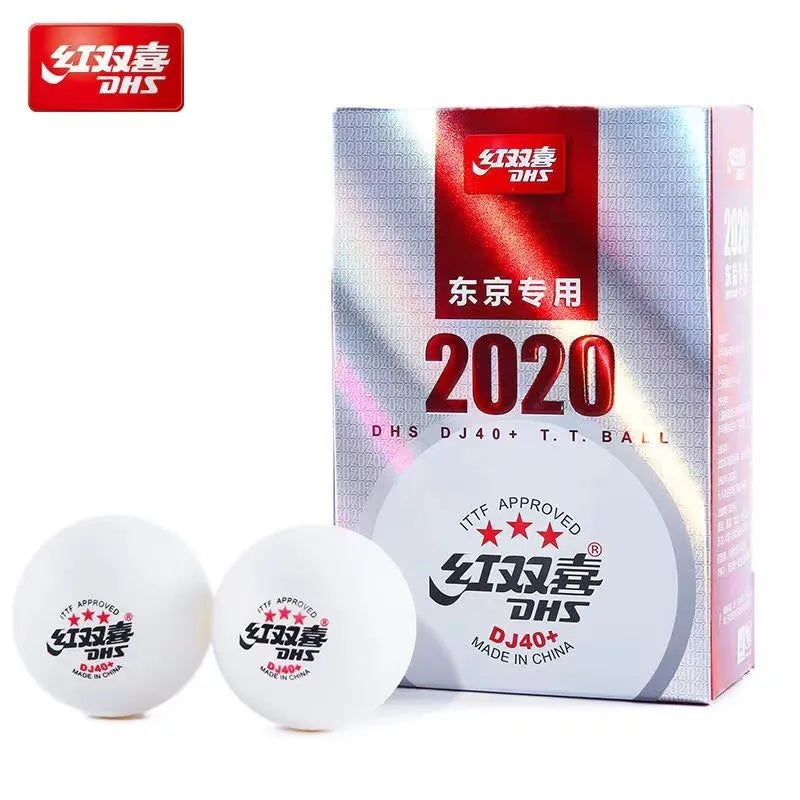 DHS DJ40+ 3-Star TOKYO Games WTT Competition ITTF 3 Star D40+ Table Tennis Ball Plastic ABS DHS Ping Pong Balls