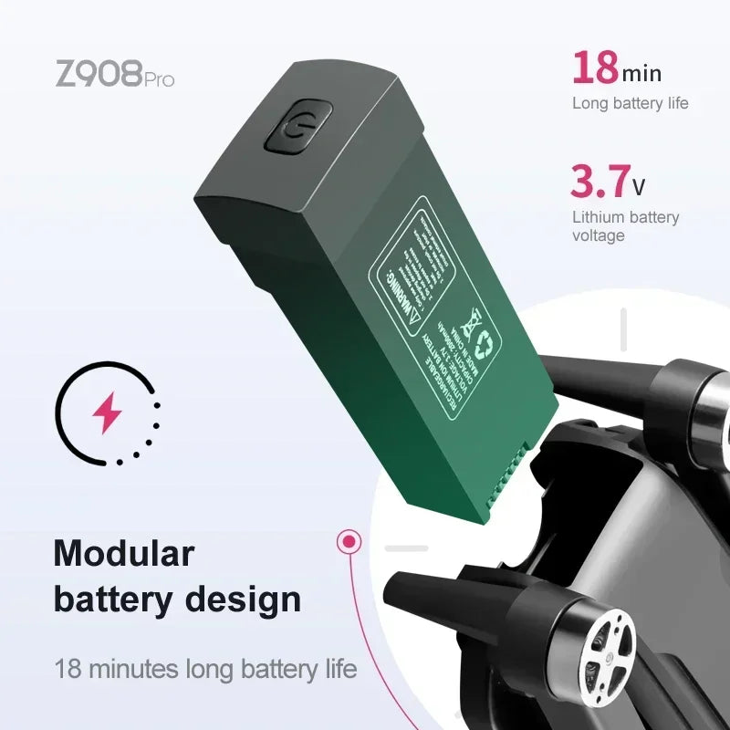 Xiaomi Mijia Z908 Pro /MAX 8K Drone ESC Professional 4K Dron Optical Flow Localization 3sided Obstacle Avoidance Quadcopter Toys - GreatEagleInc