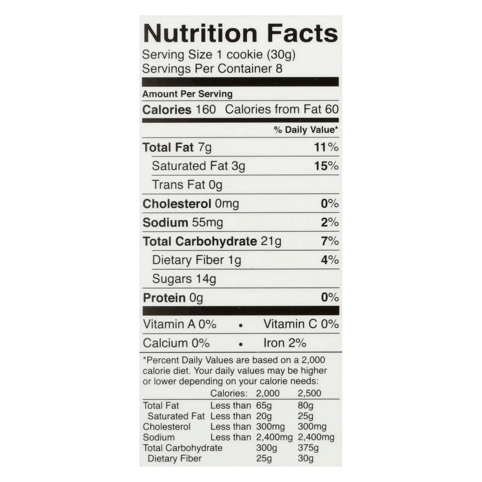 Shady Maple Farms Organic Maple Waffle Cookie - Case Of 8 - 8.5 Oz. Shady Maple Farms