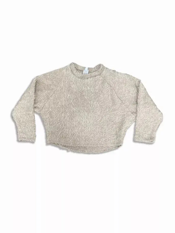 Shaggy Boxy Pullover Tru Luv