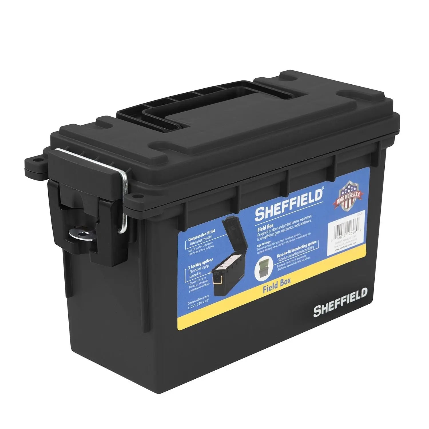 Sheffield Field Box- Black (made In U.s.a.) Sheffield