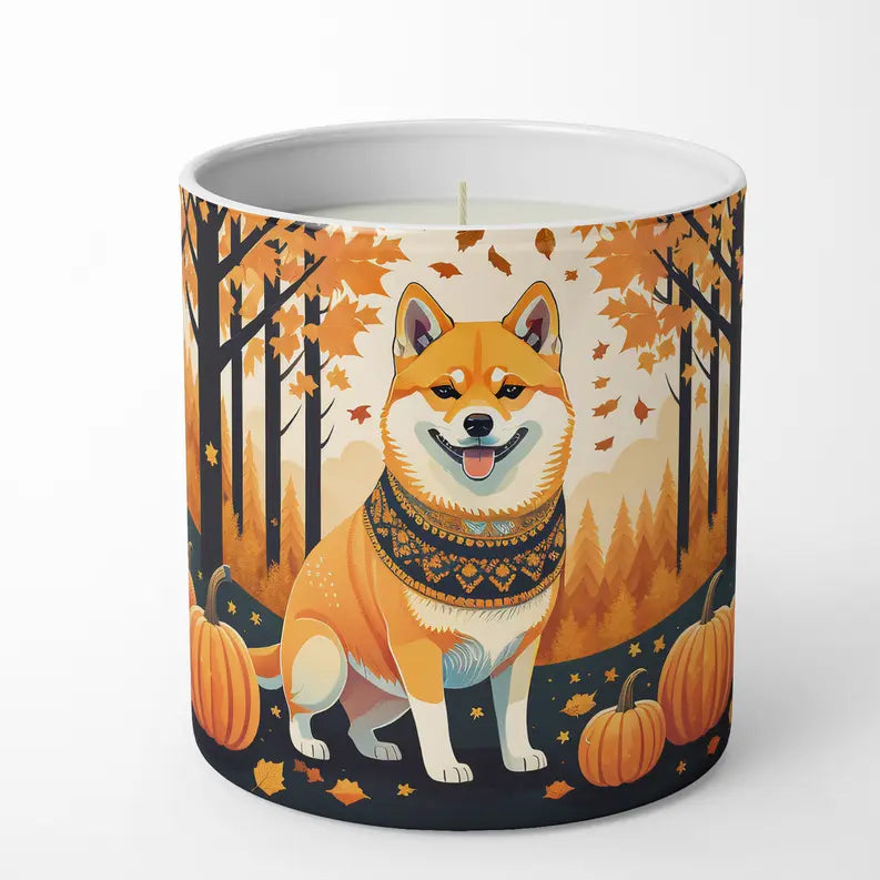 Sheltie Fall Pair of Pot Holders Caroline's Treasures