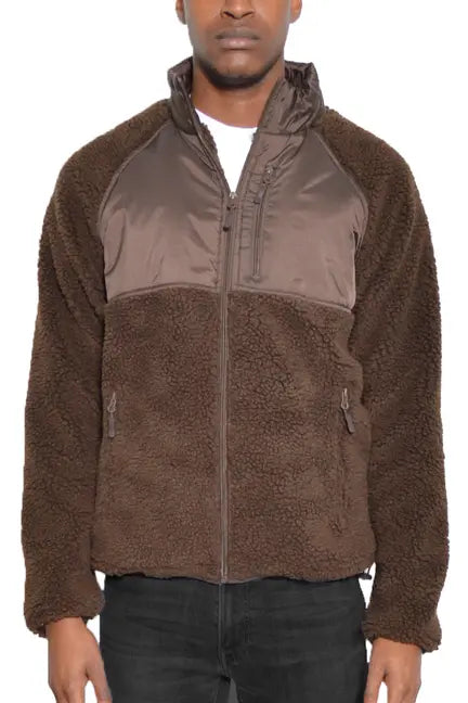 Sherpa Fleece Zip Up WEIV