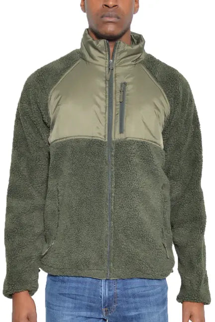 Sherpa Fleece Zip Up WEIV