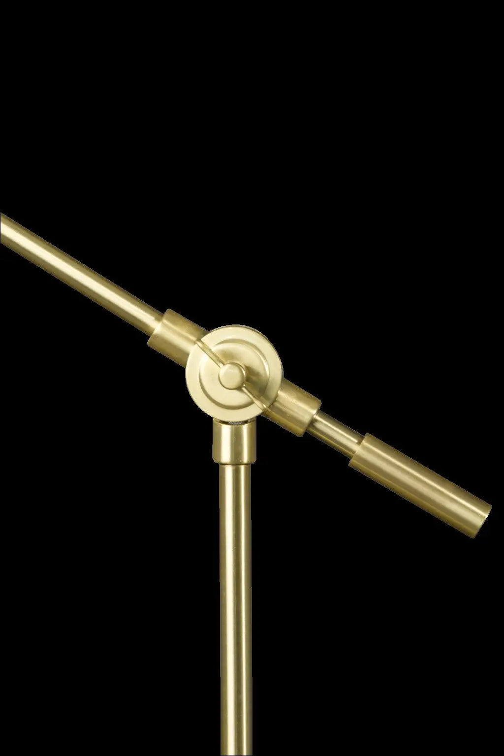 Shiny Satin Brass LED Adjustable Desk Lamp Homeroots Lighting