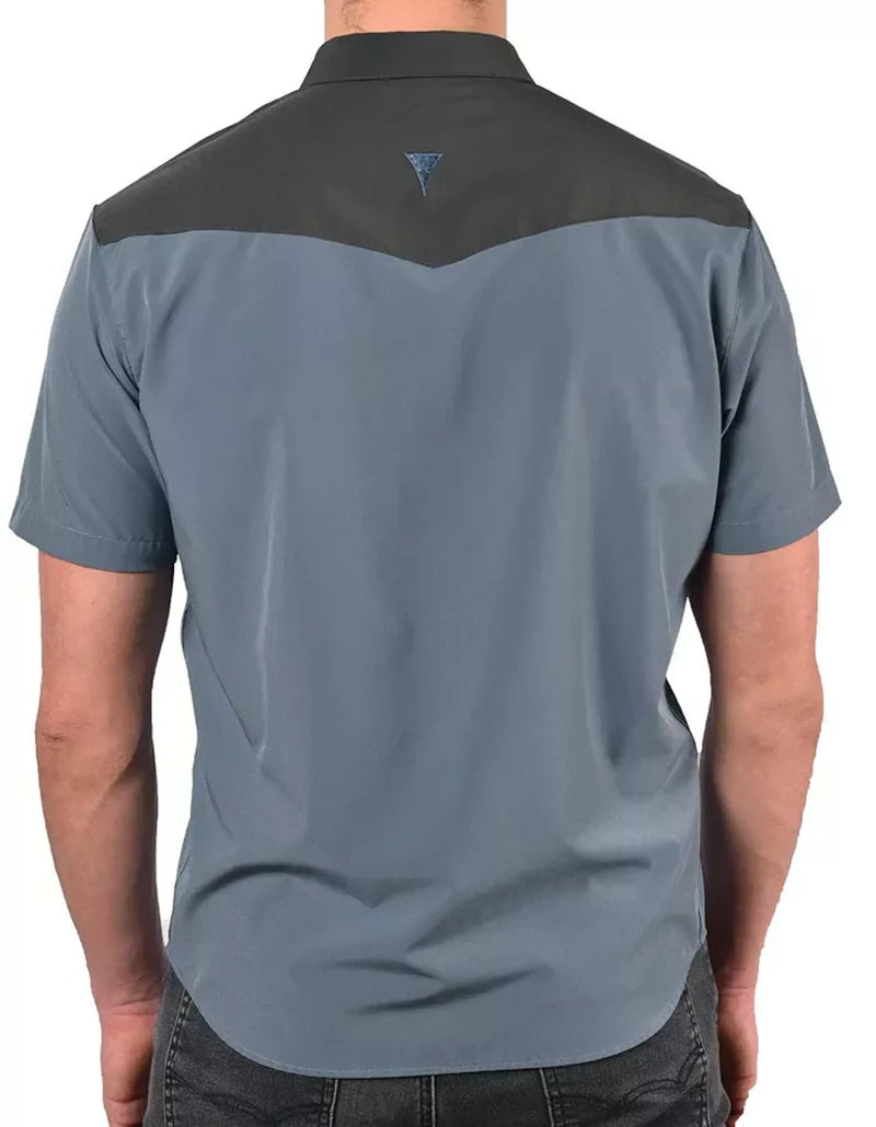 Short Sleeve "Point" Button-Up Spearpoint Apparel