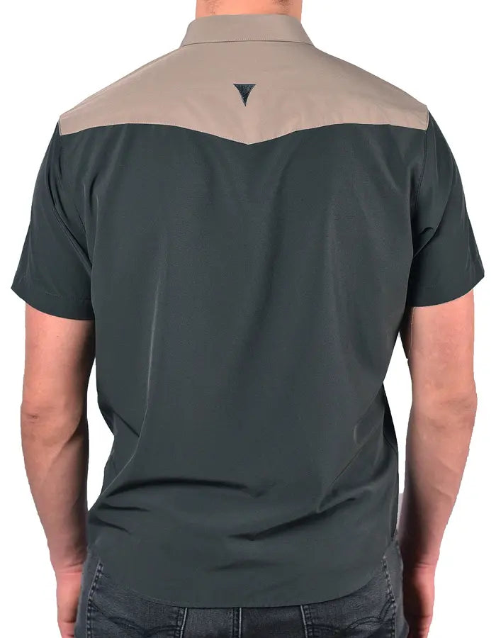 Short Sleeve "Point" Button-Up Spearpoint Apparel