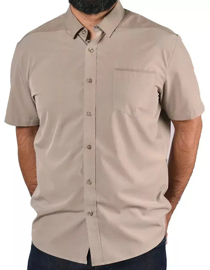 Short Sleeve "Point" Button-Up Spearpoint Apparel