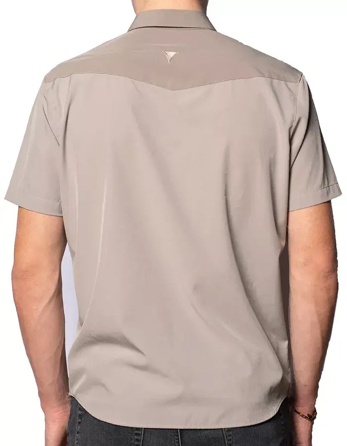 Short Sleeve "Point" Button-Up Spearpoint Apparel