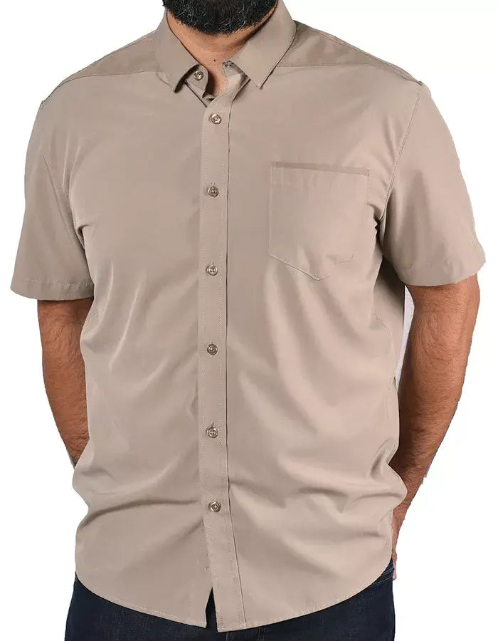 Short Sleeve "Point" Button-Up Spearpoint Apparel