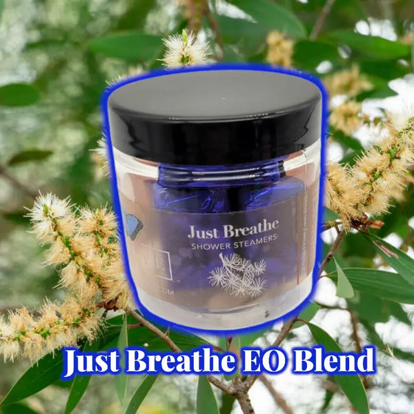 Shower Steamers - Just Breathe (3 per Jar) small Evolve Botanica