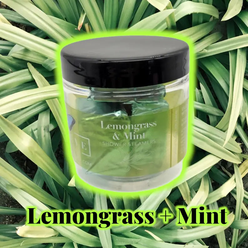 Shower Steamers - Lemongrass Mint (3 per jar)small Evolve Botanica