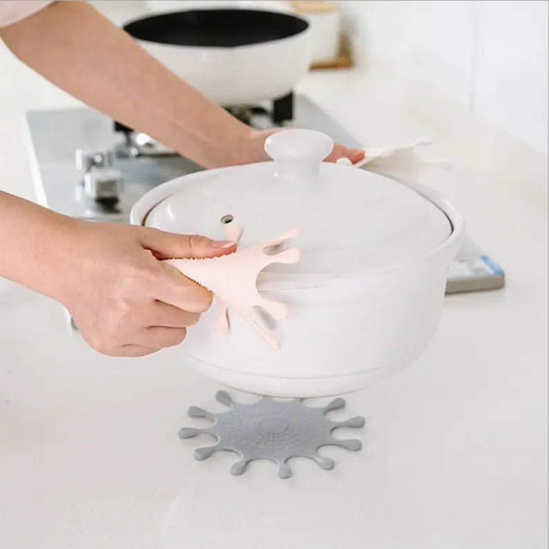Silicone Splat Coaster/Pot Holder Cocus Pocus