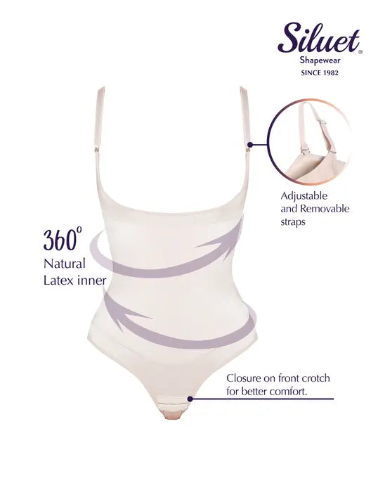 Siluet P Thermal latex shaper panty style without zipper Lia International