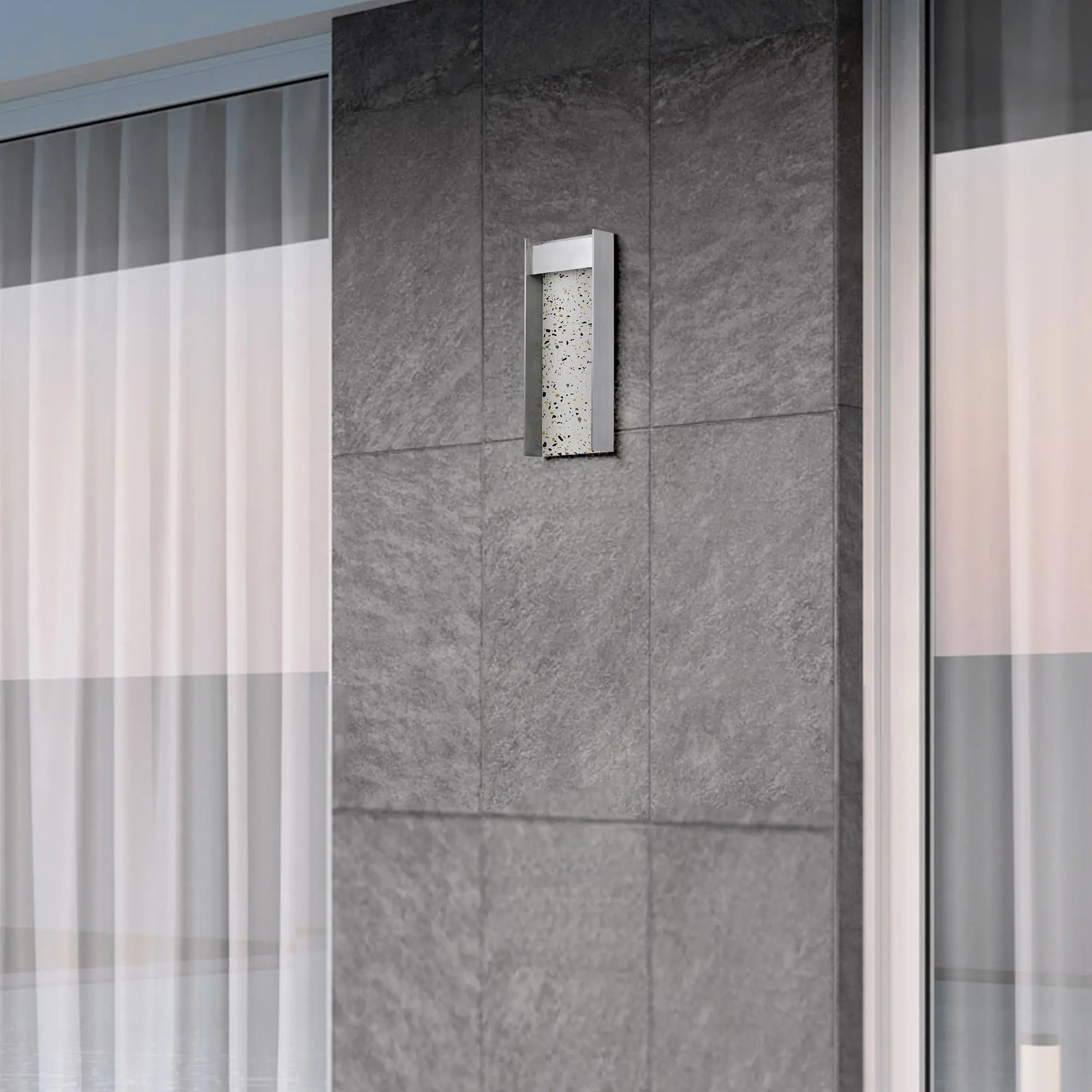 Silver LED Dimmable Outdoor Hanging Light Homeroots Outdoor