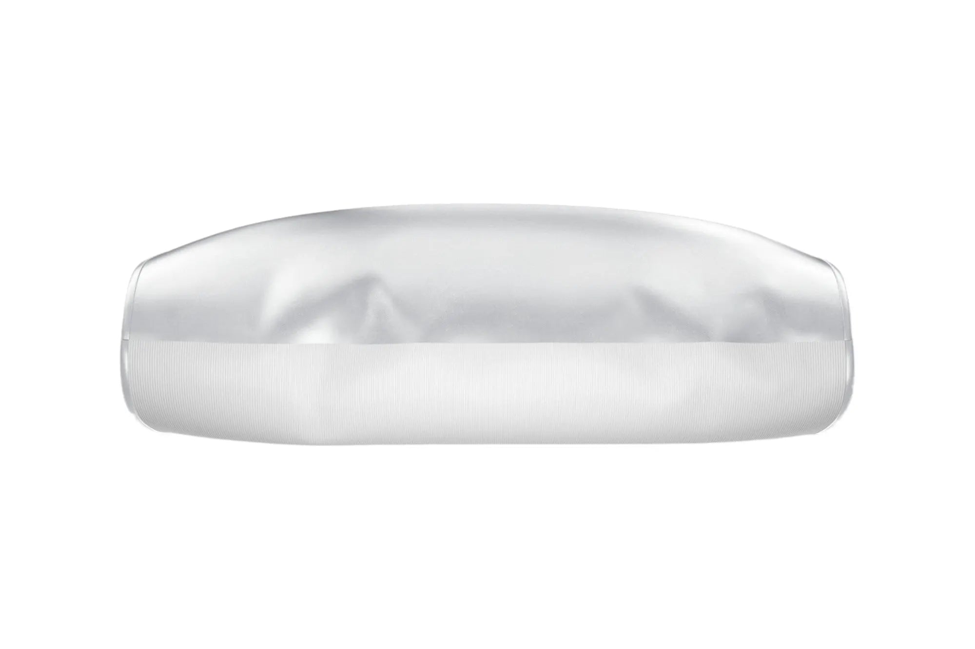 Silver Silk Open Ended Pillowcase Homeroots Bed & Bath