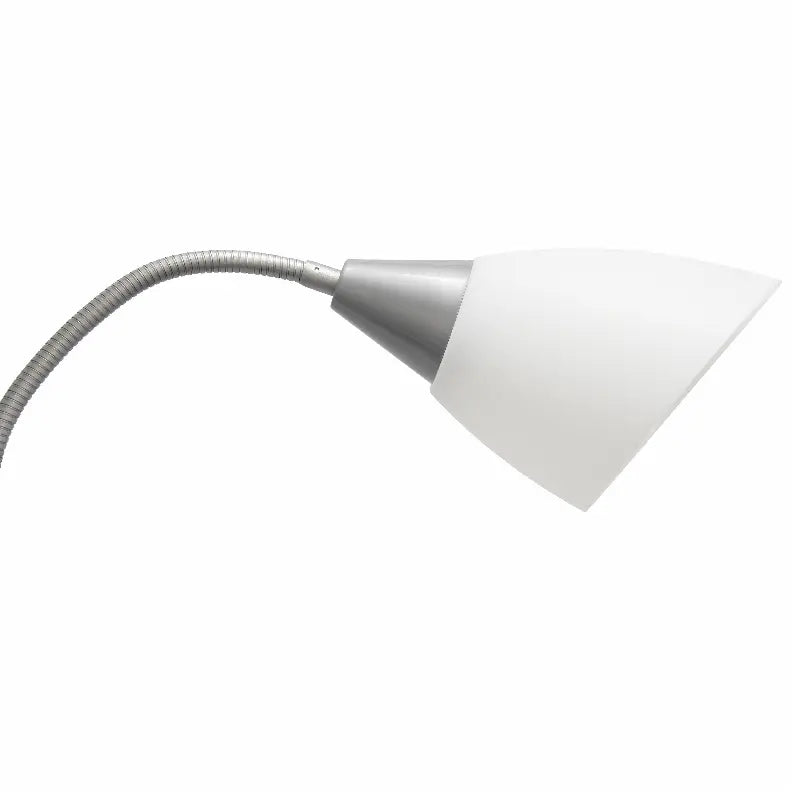 Simple Designs 5 Light Adjustable Gooseneck Silver Floor Lamp with Primary Multicolored Shades All The Rages, Inc.