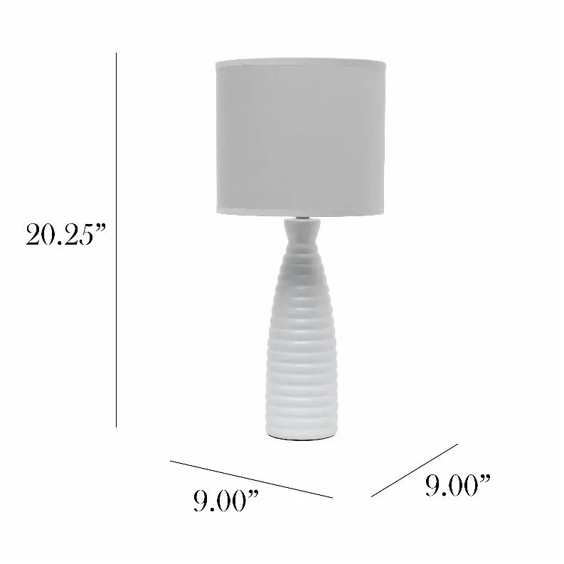 Simple Designs Alsace Bottle Table Lamp All The Rages, Inc.