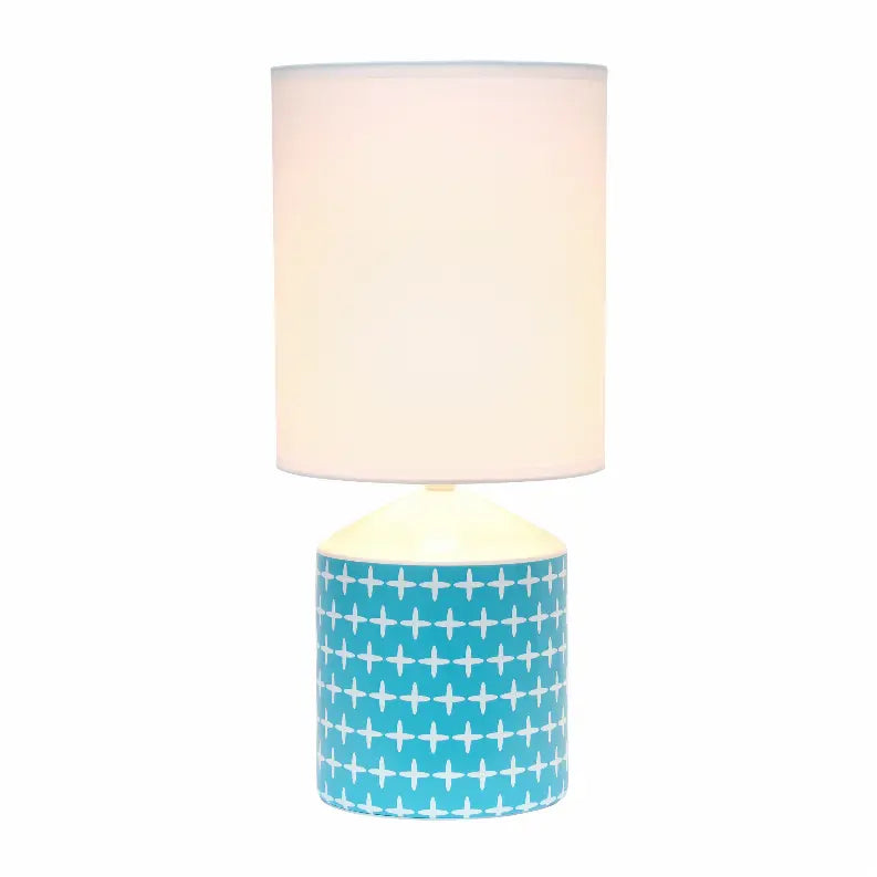 Simple Designs Fresh Prints Table Lamp All The Rages, Inc.