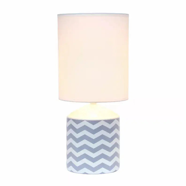 Simple Designs Fresh Prints Table Lamp All The Rages, Inc.