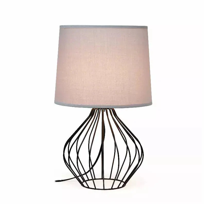 Simple Designs Geometrically Wired Table Lamp All The Rages, Inc.