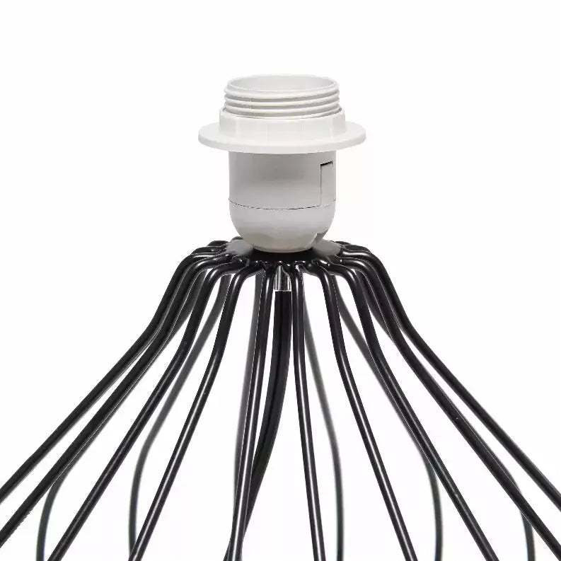 Simple Designs Geometrically Wired Table Lamp All The Rages, Inc.