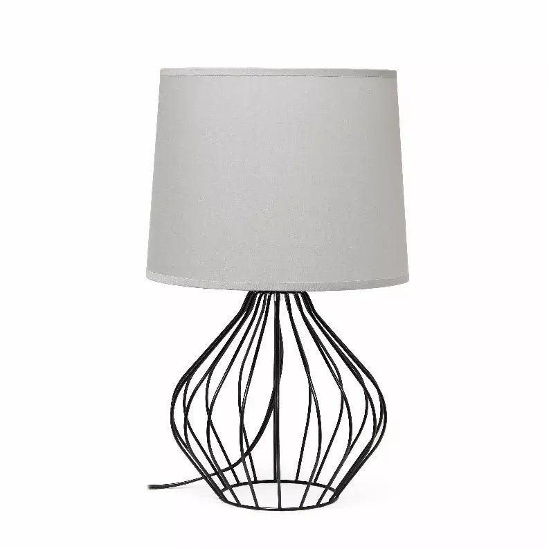 Simple Designs Geometrically Wired Table Lamp All The Rages, Inc.
