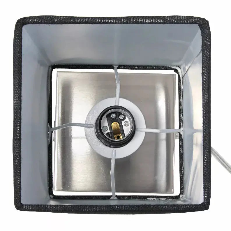 Simple Designs Petite Stick Lamp with USB Charging Port and Fabric Shade 2 Pack Set All The Rages, Inc.