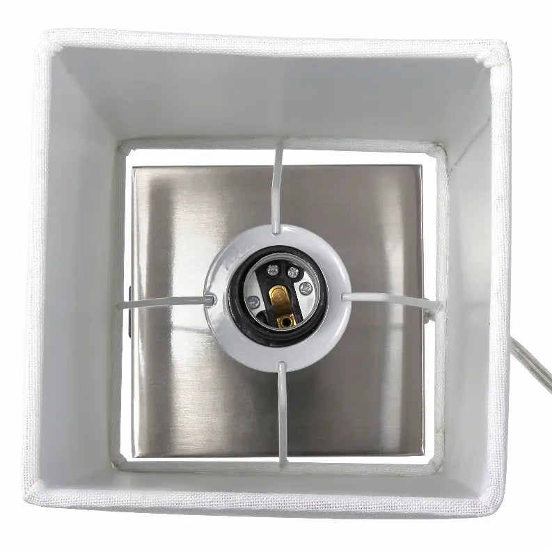 Simple Designs Petite Stick Lamp with USB Charging Port and Fabric Shade 2 Pack Set All The Rages, Inc.
