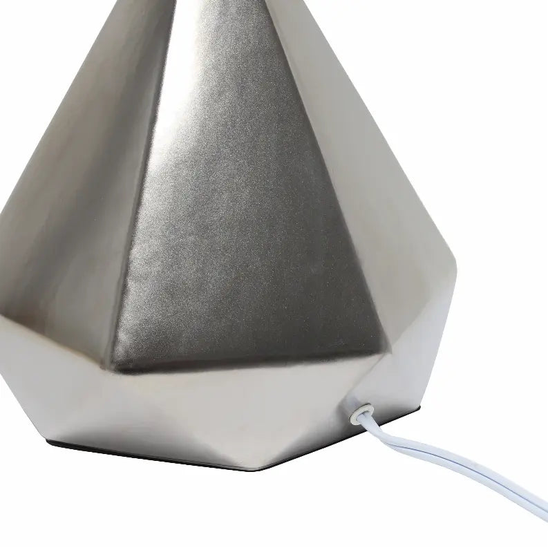 Simple Designs Solid Pyramid Table Lamp All The Rages, Inc.