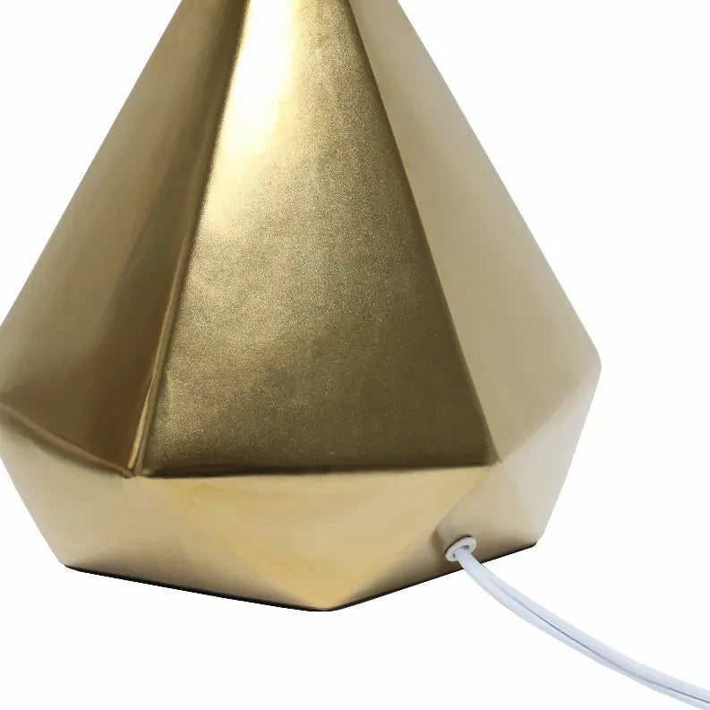 Simple Designs Solid Pyramid Table Lamp All The Rages, Inc.