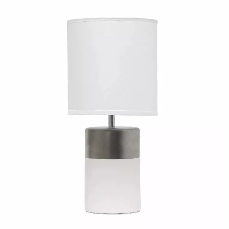 Simple Designs Two Toned Basics Table Lamp All The Rages, Inc.