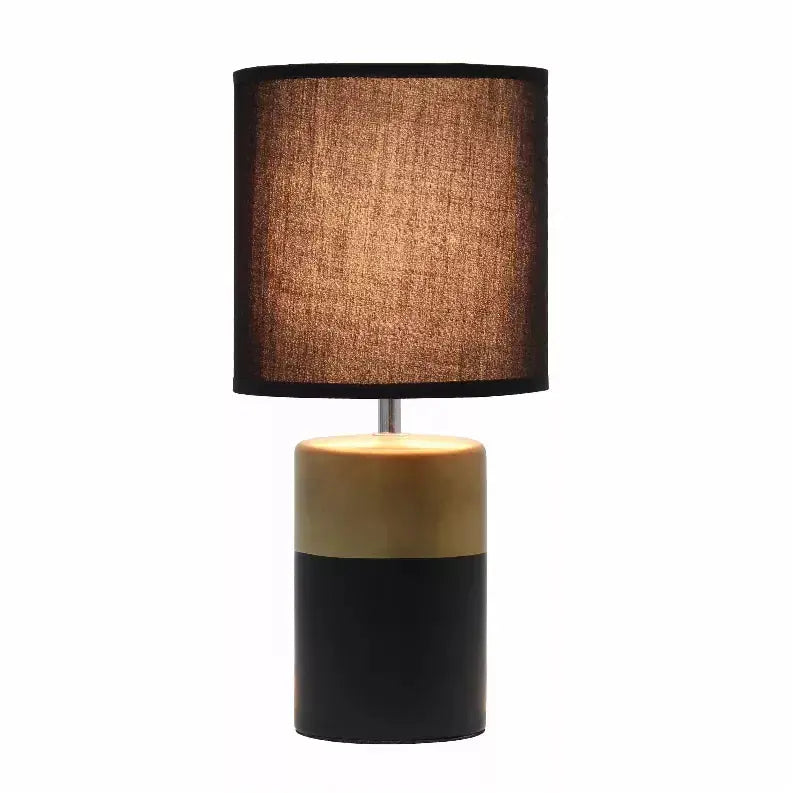 Simple Designs Two Toned Basics Table Lamp All The Rages, Inc.