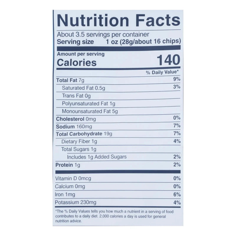 Simply 7 - Chips Quinoa Sea Salt - Case Of 8-3.5 Oz Simply 7 Snacks
