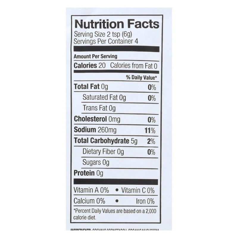 Simply Organic Seasoning Mix - Mushroom Sauce - Case Of 12 - 0.85 Oz. Simply Organic