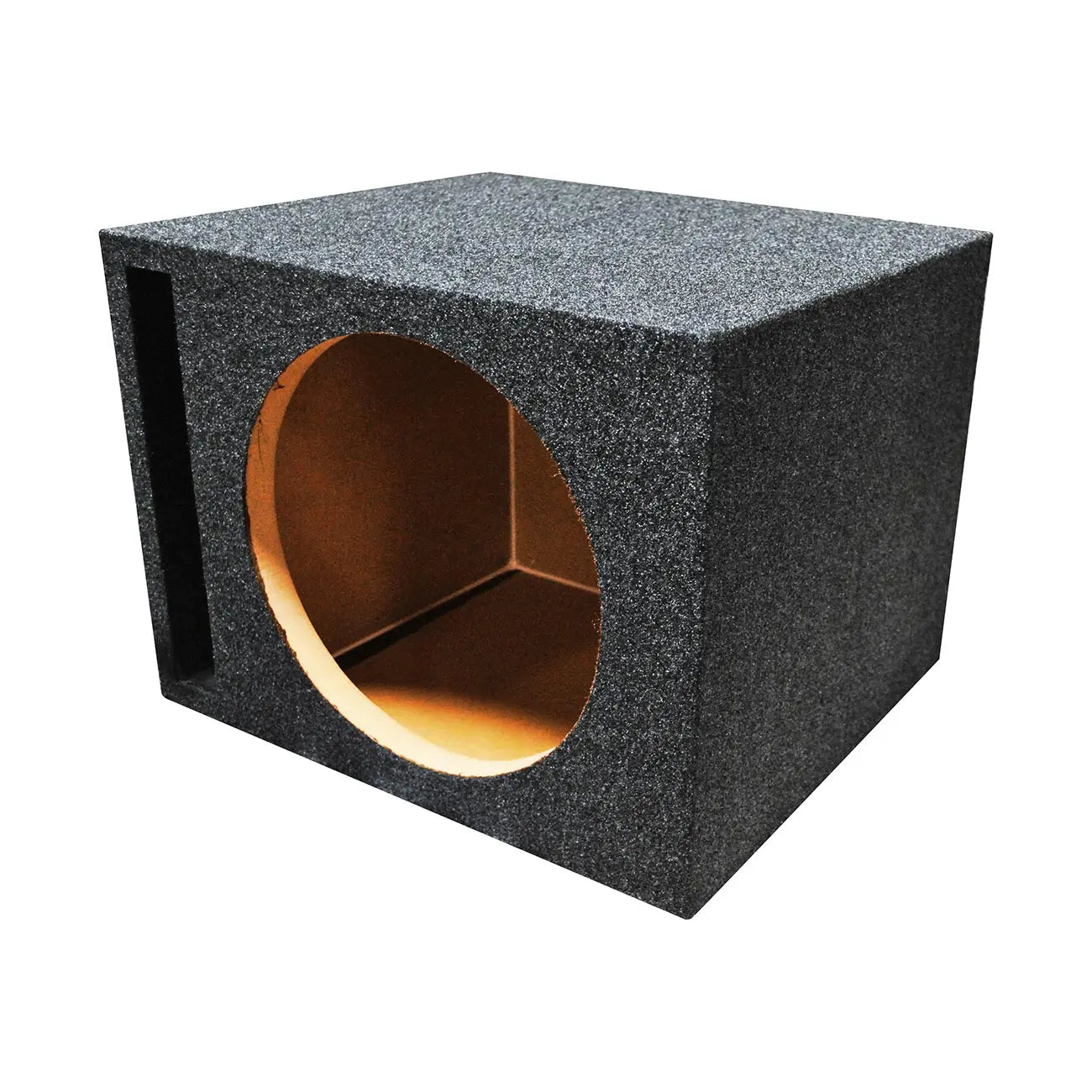 Single 12″ Slot Ported Vented Heavy Duty Empty Woofer Enclosure Qpower