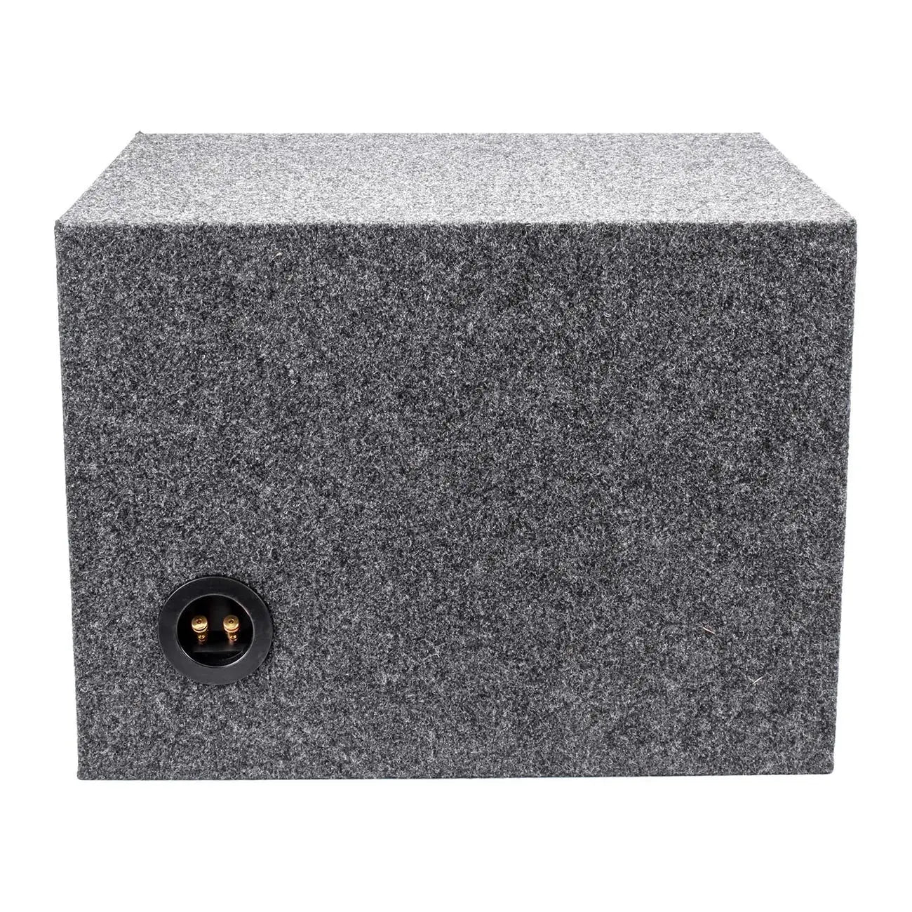 Single 12″ Slot Ported Vented Heavy Duty Empty Woofer Enclosure Qpower