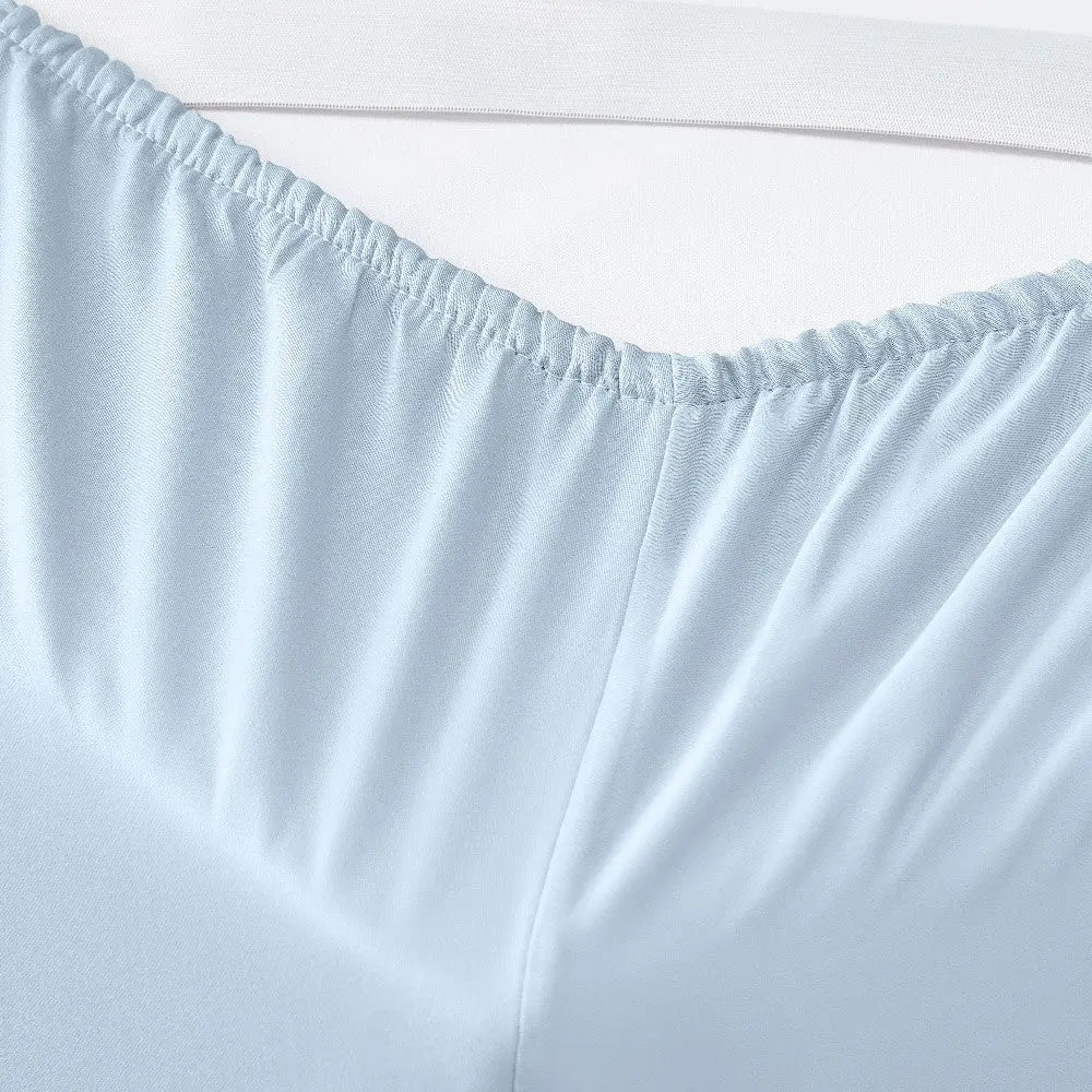 Six Piece Powder Blue Tencel Lyocell King Sheet Set - GreatEagleInc