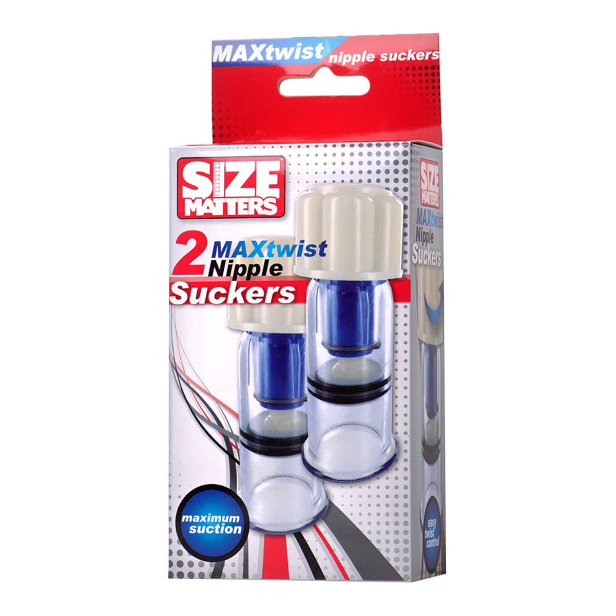 Size Matters Max-Twist Nipple Suckers XR Brands