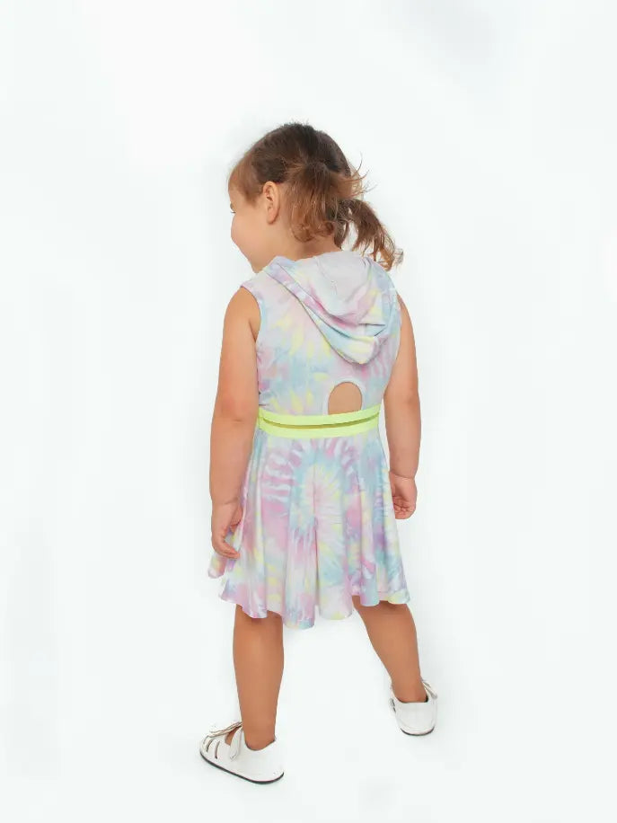 Skater Skirt Tie Dye Hoodie Dress Little Mass